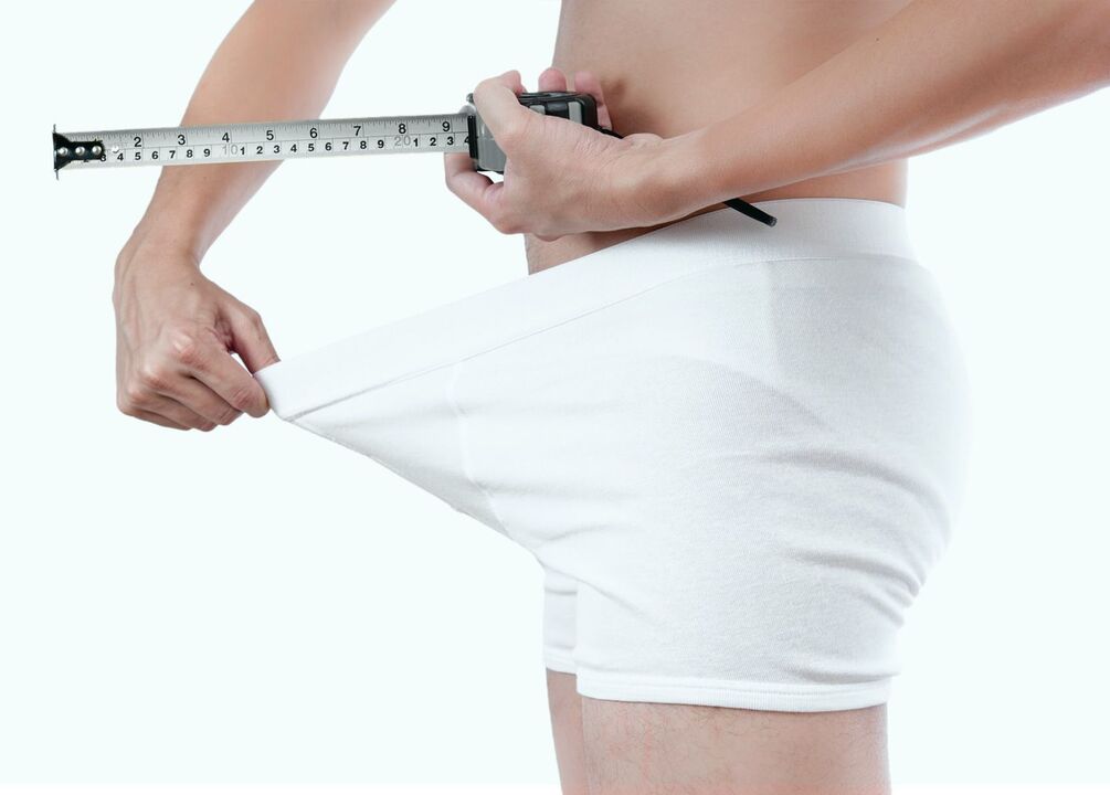 Erhöhung des Penis